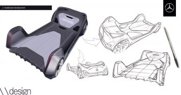 Mercedes-Benz Vision Urbanetic Concept Design Sketches