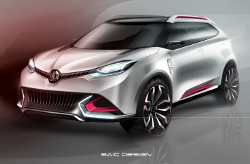 MG Urban SUV Concept Design Sketch