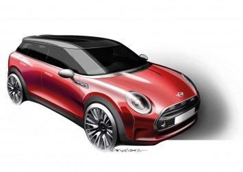 MINI Clubman Concept Design Sketch