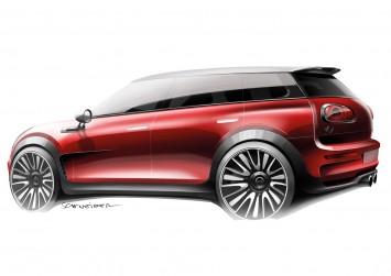 MINI Clubman Concept Design Sketch