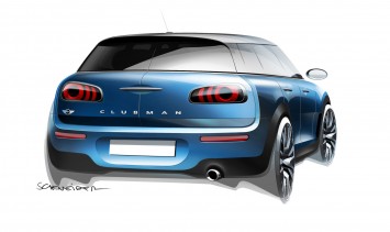 MINI Clubman - Design Sketch