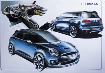 MINI Clubman - Design Sketches