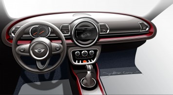 MINI Clubman - Interior Design Sketch