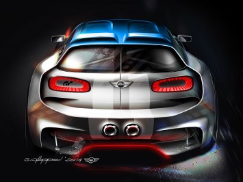 MINI Clubman Vision Gran Turismo - Design Sketch Render