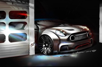 MINI Clubman Vision Gran Turismo - Design Sketch Render