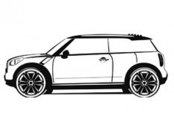 Mini Crossover Concept design sketch