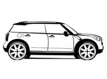 Mini Crossover Concept design sketch