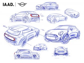 MINI Design Sketches by Ulises Alonso Morales Mendoza