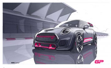 Mini John Cooper Works GP Design Sketch Render