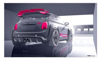 Mini John Cooper Works GP Design Sketch Render