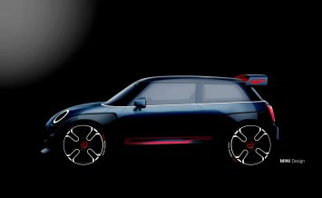 Mini John Cooper Works GP Design Sketch Render