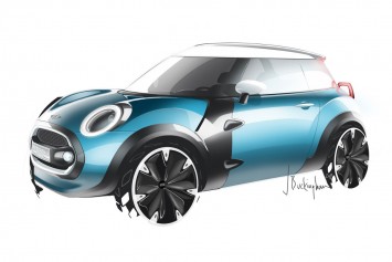 MINI Rocketman Concept Design Sketch