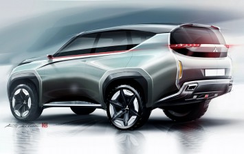 Mitsubishi Concept GC-PHEV - Design Sketch