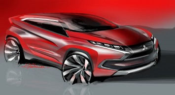 Mitsubishi Concept XR-PHEV - Design Sketch