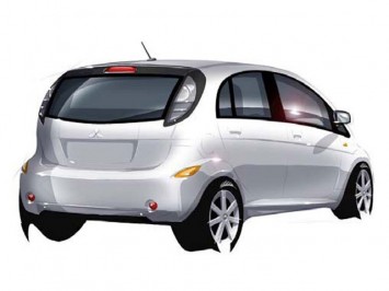 Mitsubishi i MiEV Design Sketch