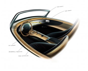 Moretti EGS Concept Interior Design sketch