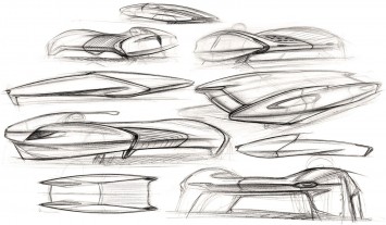 Nardi Bisiluro Concept by Francesco Binaggia - Design Sketches