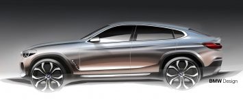 New BMW X4 Design Sketch Render