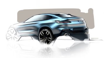 New BMW X4 Design Sketch Render