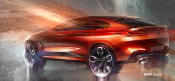 New BMW X4 Design Sketch Render