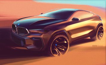 New BMW X6 Design Sketch