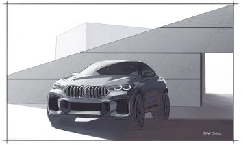 New BMW X6 Design Sketch