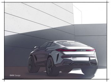 New BMW X6 Design Sketch