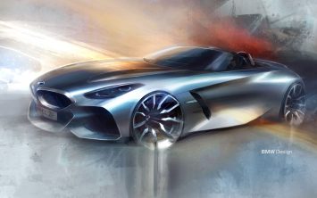 New BMW Z4 Design Sketch Render