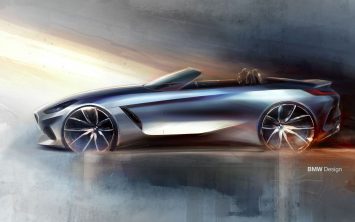 New BMW Z4 Design Sketch Render