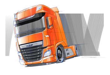 New DAF XF - Design Sketch