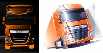 New DAF XF - Design Sketch