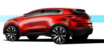 New Kia Sportage - Design Sketch