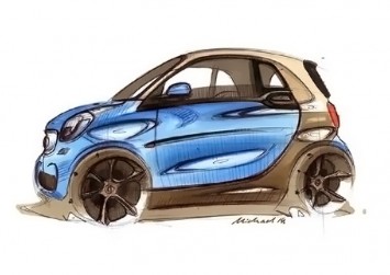 New Smart ForTwo - Design Sketch