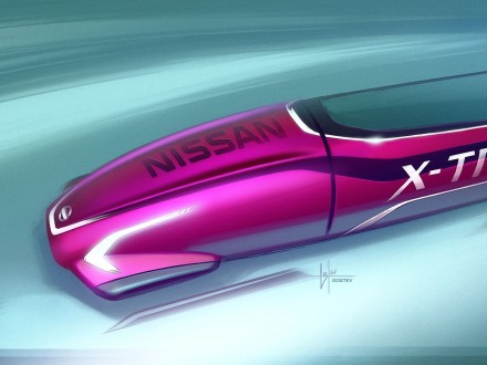 Nissan builds seven-seater bobsleigh