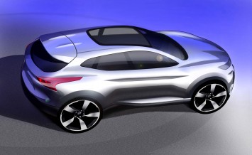 Nissan Qashqai Design Sketch