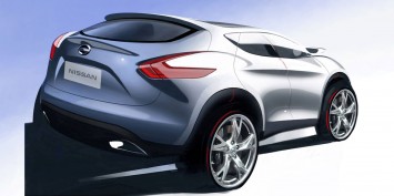 Nissan Qashqai Design Sketch