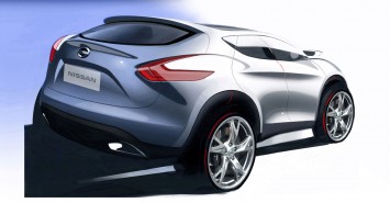 Nissan Qashqai Design Sketch