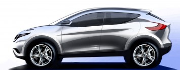 Nissan Qashqai Design Sketch