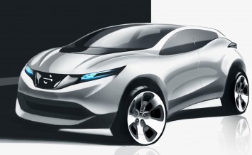 Nissan Qashqai Design Sketch