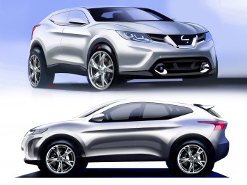 Nissan Qashqai - Design Sketches