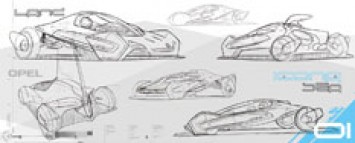 Opel Icona Concept Design Sketch