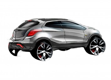 Opel Mokka - Design Sketch