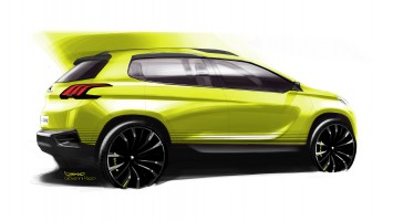 Peugeot 2008 Concept - Design Sketch