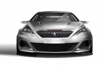 Peugeot 308 R Concept - Design Sketch