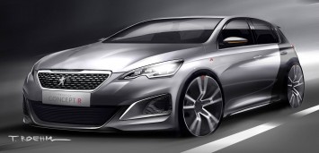 Peugeot 308 R Concept - Design Sketch