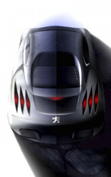 Peugeot 908 RC Design Sketch