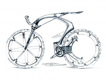 Peugeot B1K Concept Design Sketch by Olivier Gamiette