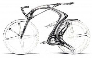 Peugeot B1K Concept Design Sketch by Olivier Gamiette