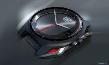 Peugeot Concept Watch TP001 - Design Sketch