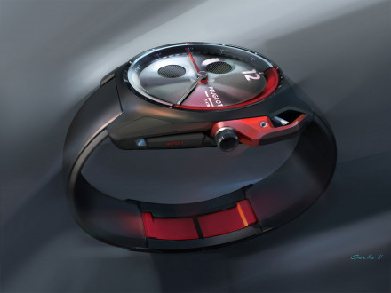 Peugeot TP001 sports watch